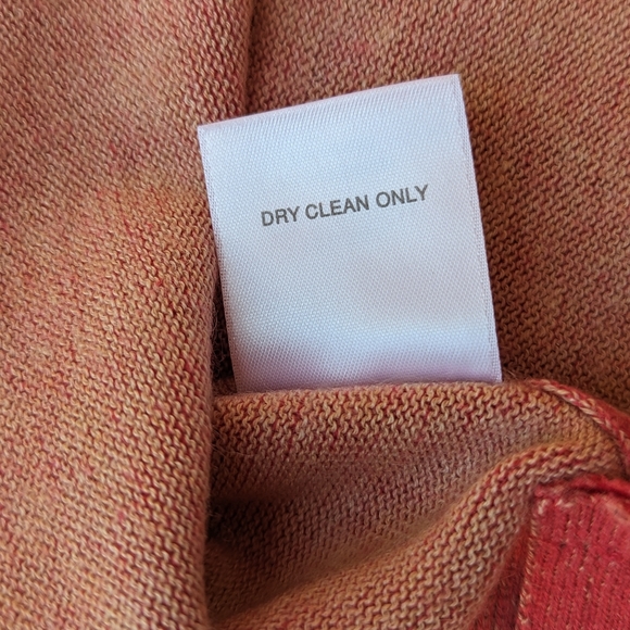 Large Cashmere Silk Nordstrom Pink Sweater with Side Zipper Embellishments - Picture 6 of 6